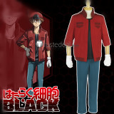 Cells at Work! Code Black Hataraku Saibou BLACK AA2153 U-1196 White Blood Cell Red Blood Cell Cosplay Costumes