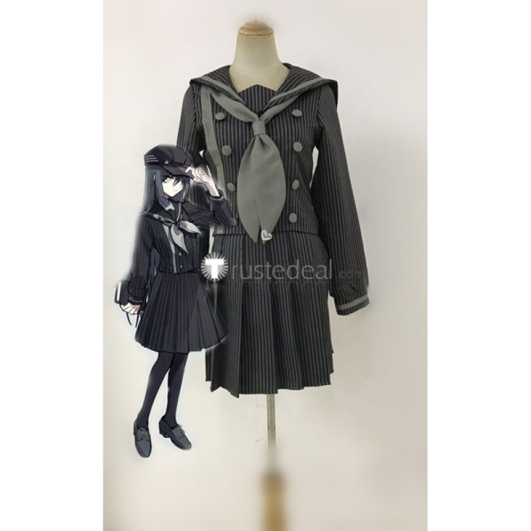 Danganronpa V3 Killing Harmony Female Shuichi Saihara Detective Girl Cosplay Costume