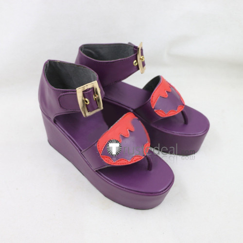 Fate Grand Order FGO Osakabehime Purple Cosplay Shoes