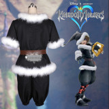 Kingdom Hearts 2 Sora Santa Form Christmas Town Black Cosplay Costume