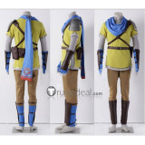 The Legend of Zelda Hyrule Warriors Red Green Yellow Cosplay Costume