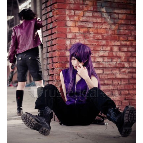 Mirai Nikki Uryuu Minene Purple Cosplay Costume