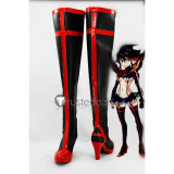 Kill la Kill Ryuko Matoi Senketsu Kisaragi Version Red Fighting White Cosplay Shoes Boots