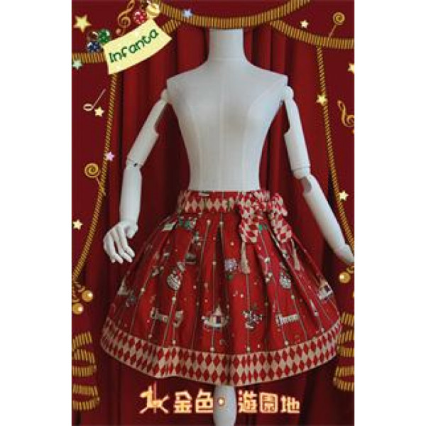 Infanta Beautiful Printed Lolita Skirt