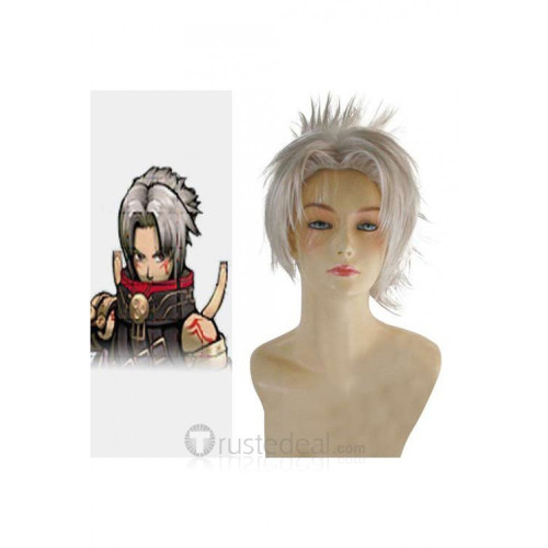 Hack Haseo Silver White Styled Cosplay Wig