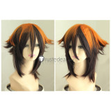 YuGiOh Jaden Yuki Orange Brown Gradient Cosplay Wig