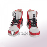SpiderMan Into the Spider Verse Miles Morales White Red Cosplay Boots Shoes Marvel Film