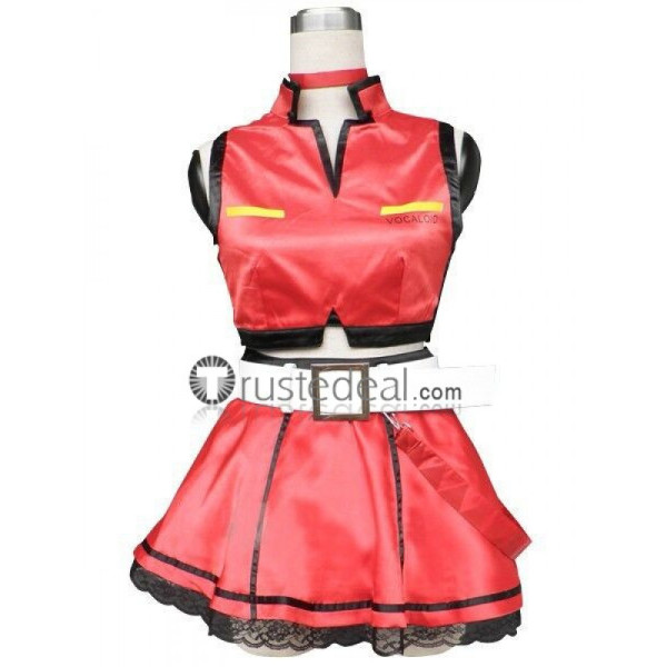 Vocaloid Meiko Red Cosplay Costume 1