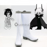 The Gray Garden Angel Froze White Cosplay Boots Shoes