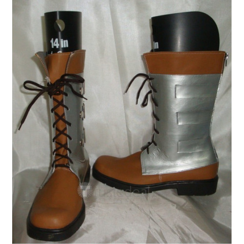 Final Fantasy XIII-2 Snow Villiers Cosplay Boots Shoes