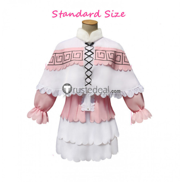 Miss Kobayashis Dragon Maid Kanna Kamui Pink Cosplay Costume Version2