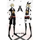 Vocaloid Kagamine Len Rin Black Hunter Cosplay Costumes
