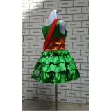 League of Legends Prom Queen Annie Green Dress Cosplay Costume