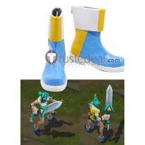 League of Legends Arcade Riven Cosplay Boots Shoes