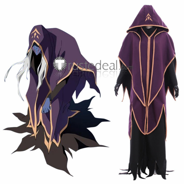 Voltron Legendary Defender Witch Haggar Purple Cosplay Costume