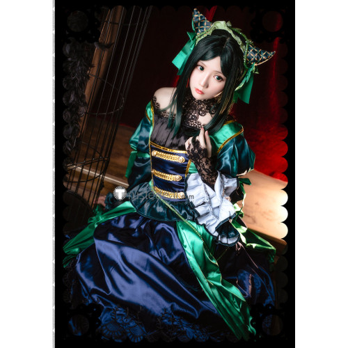 Black Butler Kuroshitsuji Sieglinde Sullivan Emerald Witch Green Cosplay Costume