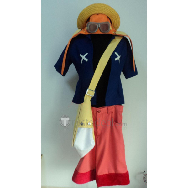 One Piece Film Strong World Luffy Cosplay Costume