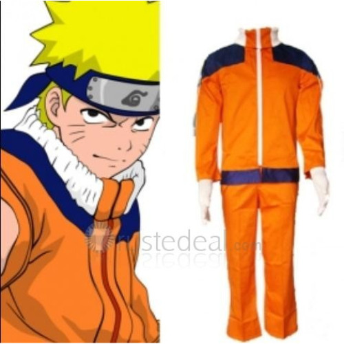 Naruto Uzumaki Cosplay Costume