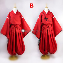 Inuyasha Inu-Yasha Red Cosplay Costume