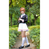 Cardcaptor Sakura Kinomoto Sakura School Uniform Cosplay Costume