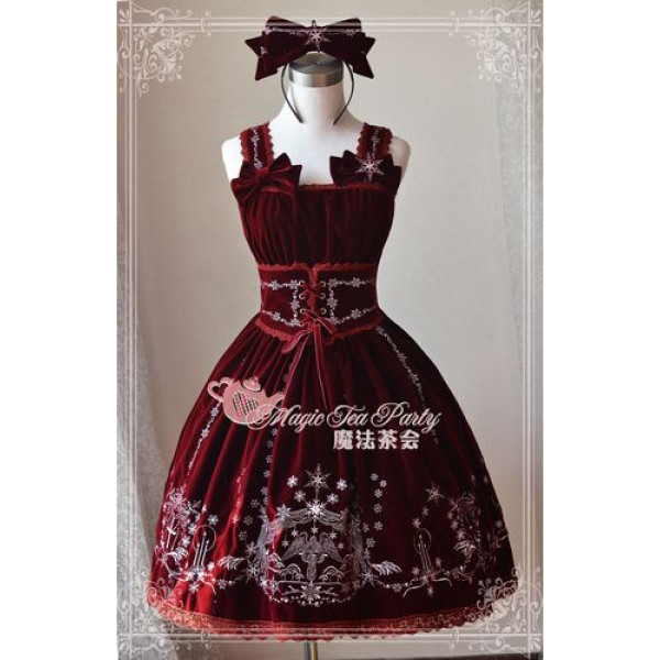 Magic Tea Party Elegant Embroidery Lolita Dress