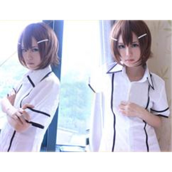 Baka to Tesuto to Shokanjuu Kinoshita Hideyoshi Brown Cosplay Wig