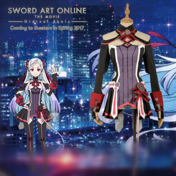 Sword Art Online The Movie Ordinal Scale Singer Yuna Cosplay Costume