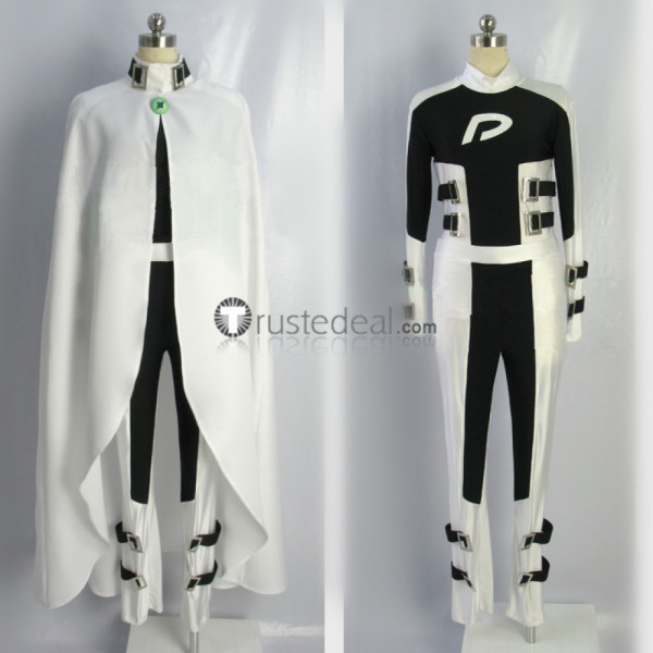 Danny Phantom Hero Black White Suit Cosplay Costume