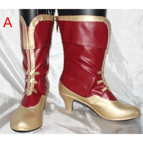 Final Fantasy VI Terra Branford Tina Cosplay Boots Shoes