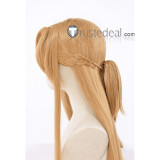 Sword Art Online SAO Asuna Long Brown Cosplay Wigs