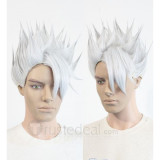 Fairy Tail Lyon Vastia White Styled Cosplay Wig
