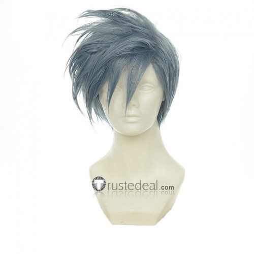 Gurren Lagann Kamina Gray Blue Cosplay Wig