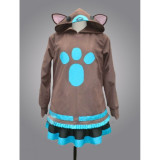 Vocaloid Hatsune Miku Cat Suit Cosplay Costume