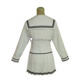 Bishoujo Mangekyou Kannagi Yuuri Yuuma Kagarino Kirie White Sailor School Cosplay Costumes
