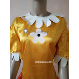 Super Mario Princess Daisy Yellow Cosplay Costume