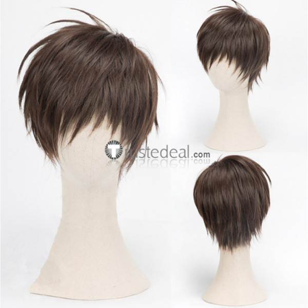 Cardcaptor Sakura Clear Card Toya Kinomoto Brown Cosplay Wig