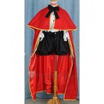 Pandora Hearts Lily Baskerville Red Cosplay Costume