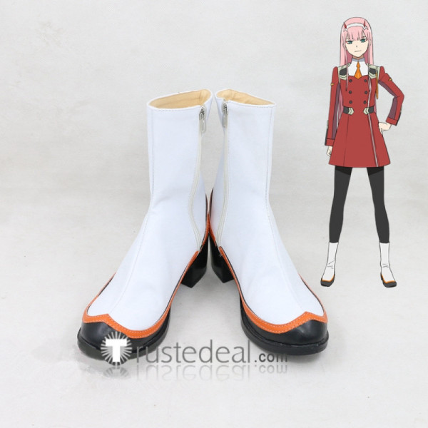Darling in the Franxx Zero Two Code 002 Cosplay Shoes Boots