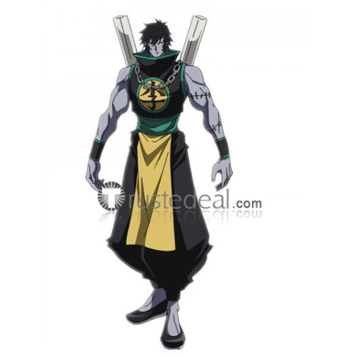Shaman King Lee Pyron Jiang Shi Lee Pai-Long Amidamaru Cosplay Costumes