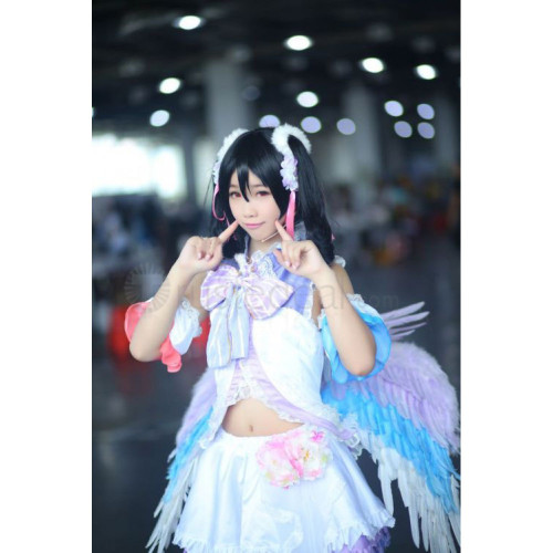 Love Live White Day Valentine Angel Kotori Nico Hanayo Umi Nozomi Maki Eli Honoka Rin Cosplay Costume