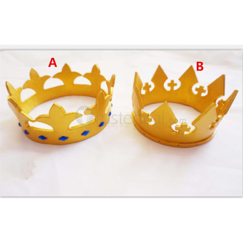 Fate stay night Saber Gold Crown Cosplay Accessories
