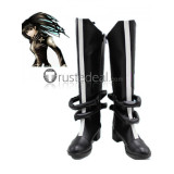 D.Gray-man Lenalee Lee Black White Cosplay Boots Shoes