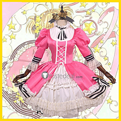 Cardcaptor Sakura Kinomoto 20th Anniversary Book Cover Pink Lolita Dress Cosplay Costume