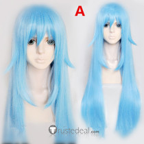 Tensei Shitara Slime Datta Ken Rimuru Tempest Mikami Satoru Light Blue Cosplay Wigs