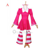 League of Legends Annie Pink Dress Cosplay Costumes