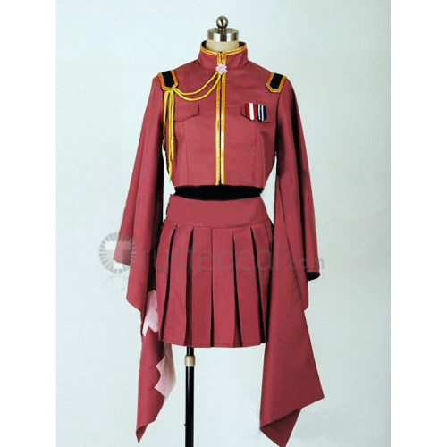 Vocaloid Senbonzakura Miku Hatsune Red Cosplay Costume