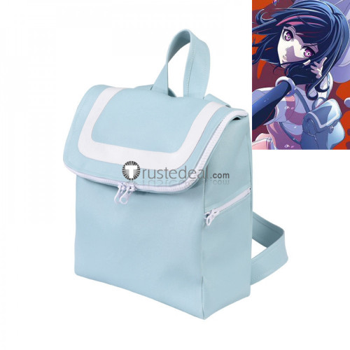 Akudama Drive Ordinary Person The Swindler Cosplay Blue Bag Accessories
