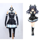 Hyperdimension Neptunia Uni Black Cosplay Costume
