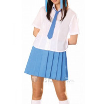 Blue Short Sleeves School Uniform