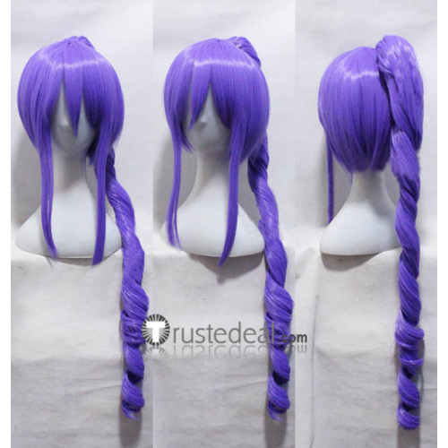 Fresh Pretty Cure Cure Berry Aono Miki Long Purple Cosplay Wigs